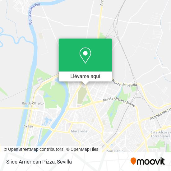 Mapa Slice American Pizza