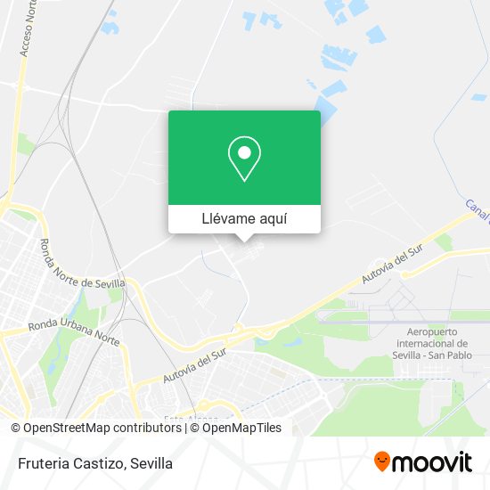 Mapa Fruteria Castizo