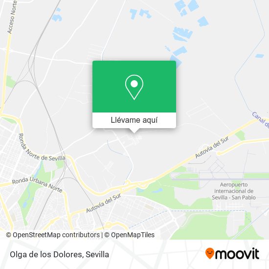 Mapa Olga de los Dolores