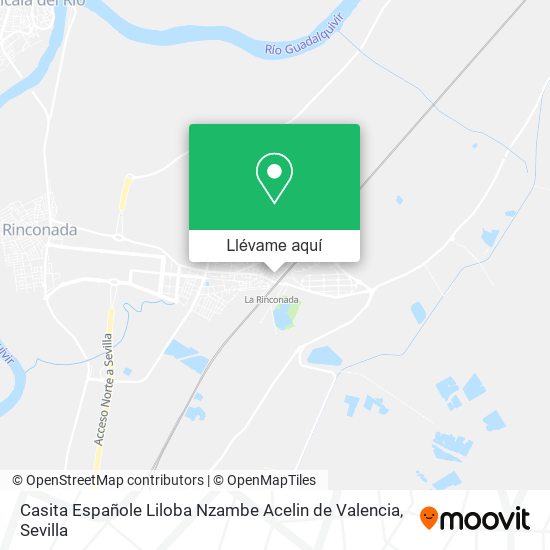 Mapa Casita Españole Liloba Nzambe Acelin de Valencia