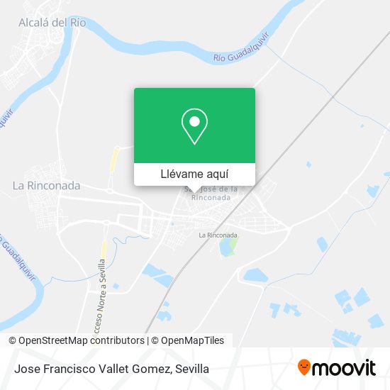 Mapa Jose Francisco Vallet Gomez