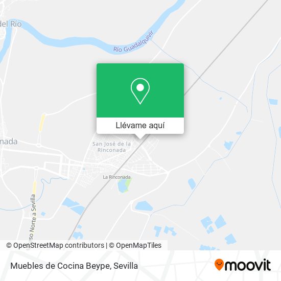 Mapa Muebles de Cocina Beype