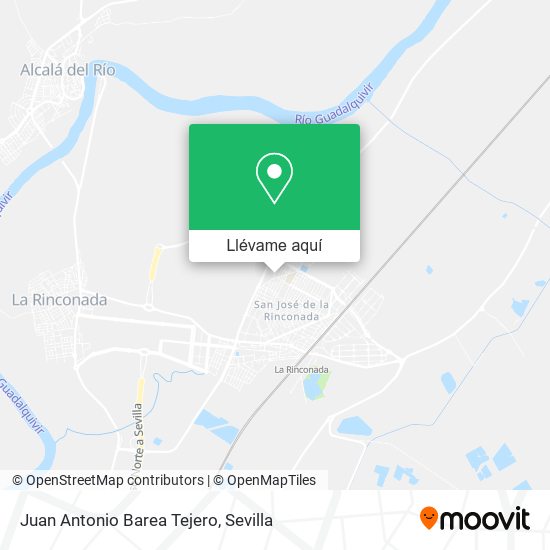 Mapa Juan Antonio Barea Tejero