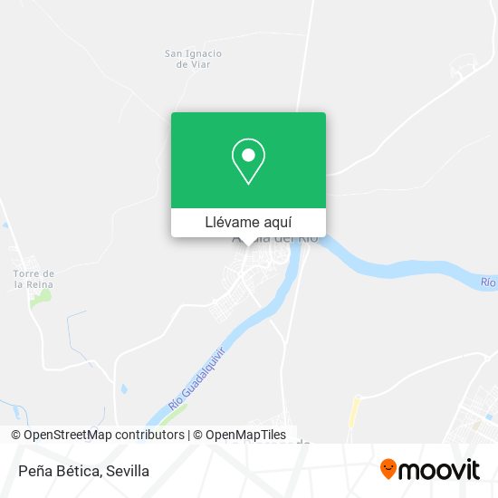 Mapa Peña Bética