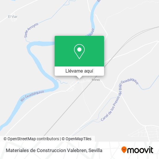 Mapa Materiales de Construccion Valebren