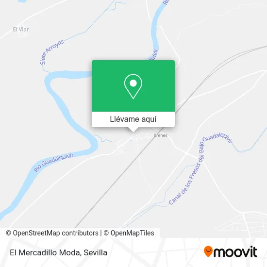 Mapa El Mercadillo Moda