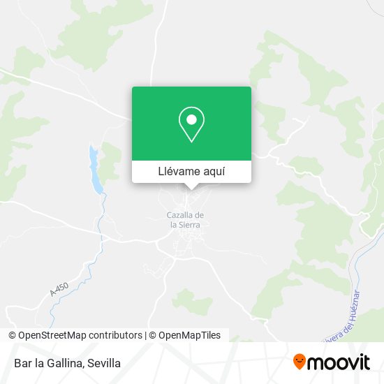 Mapa Bar la Gallina