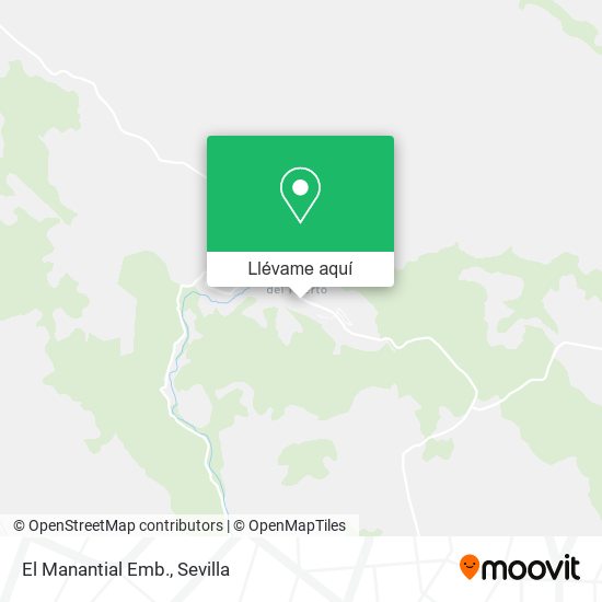 Mapa El Manantial Emb.