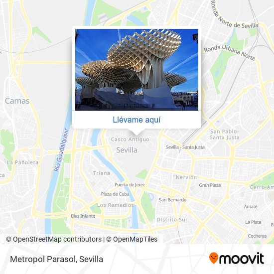 Mapa Metropol Parasol