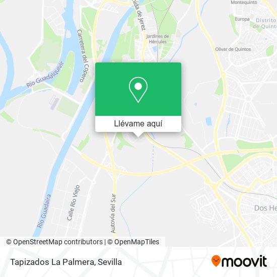 Mapa Tapizados La Palmera