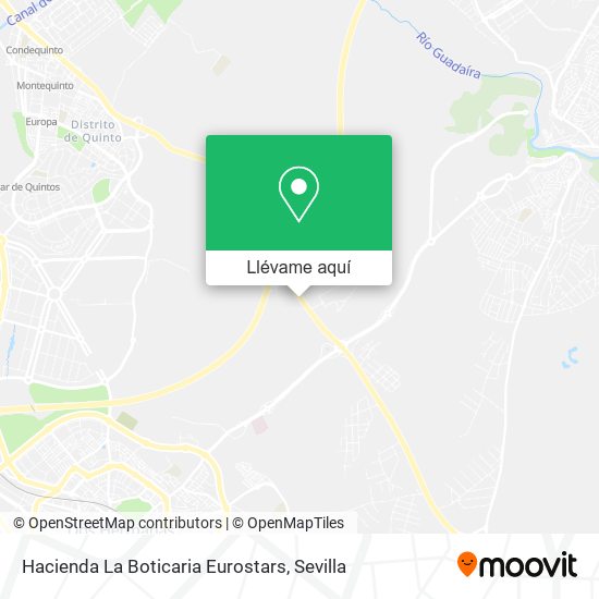 Mapa Hacienda La Boticaria Eurostars