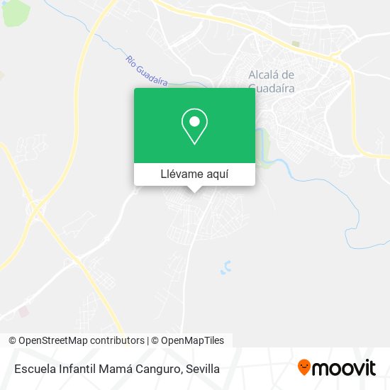 Mapa Escuela Infantil Mamá Canguro
