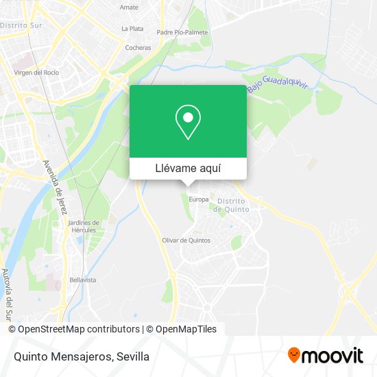 Mapa Quinto Mensajeros
