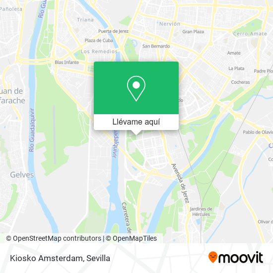 Mapa Kiosko Amsterdam