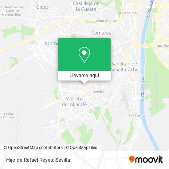 Mapa Hijo de Rafael Reyes