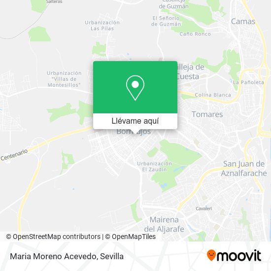 Mapa Maria Moreno Acevedo