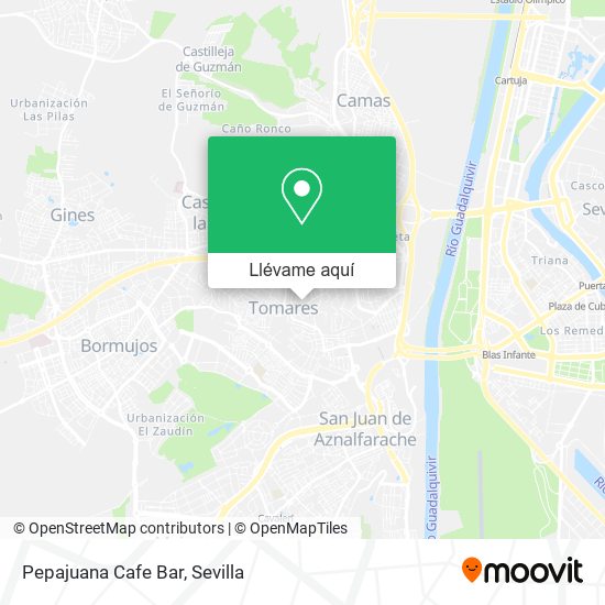 Mapa Pepajuana Cafe Bar