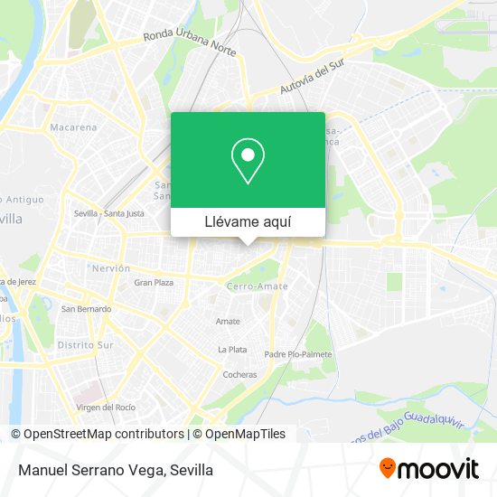 Mapa Manuel Serrano Vega