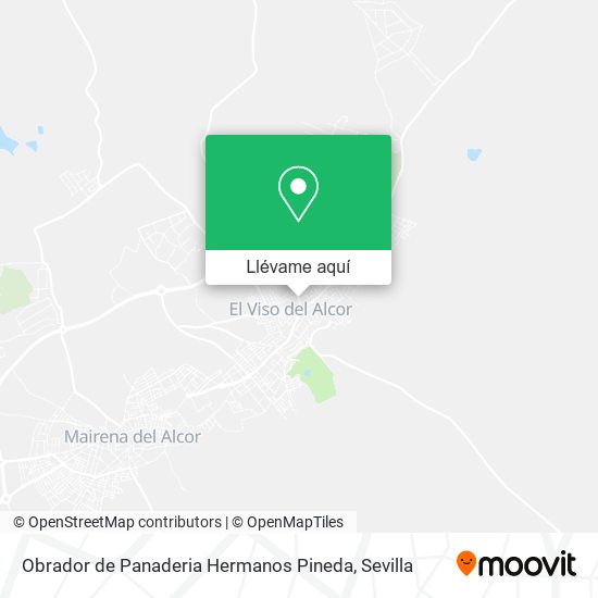 Mapa Obrador de Panaderia Hermanos Pineda