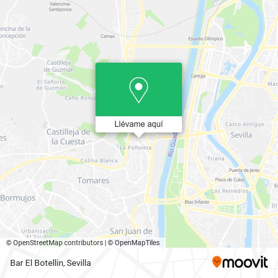 Mapa Bar El Botellin