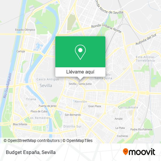 Mapa Budget España