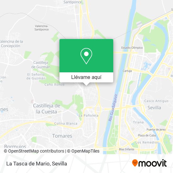 Mapa La Tasca de Mario