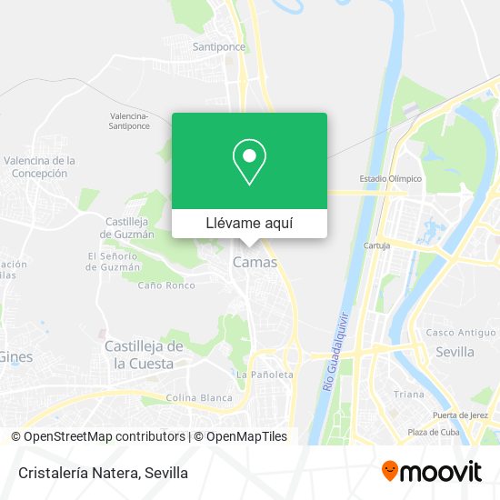 Mapa Cristalería Natera