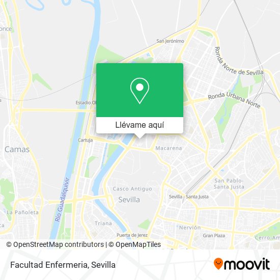Mapa Facultad Enfermeria