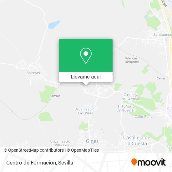 Mapa Centro de Formación