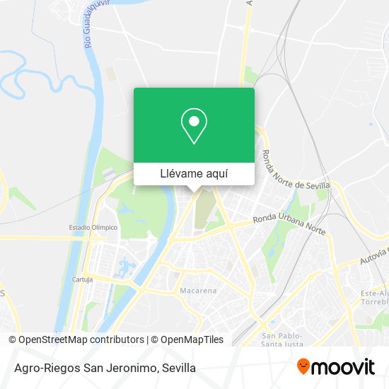 Mapa Agro-Riegos San Jeronimo