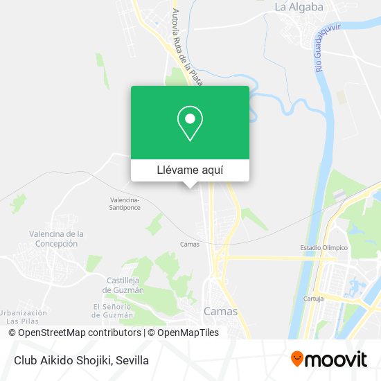 Mapa Club Aikido Shojiki