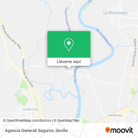 Mapa Agencia Generali Seguros