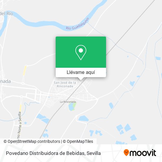 Mapa Povedano Distribuidora de Bebidas