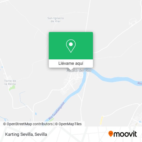 Mapa Karting Sevilla