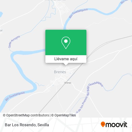 Mapa Bar Los Rosendo