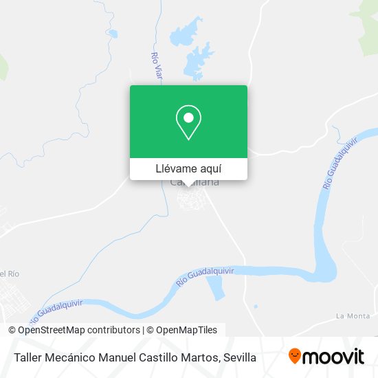Mapa Taller Mecánico Manuel Castillo Martos