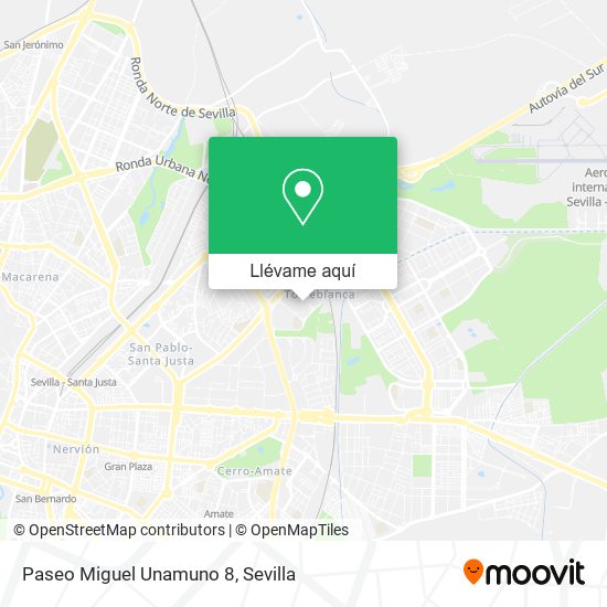 Mapa Paseo Miguel Unamuno 8