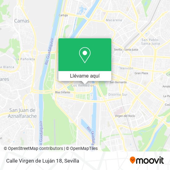 Mapa Calle Virgen de Luján 18