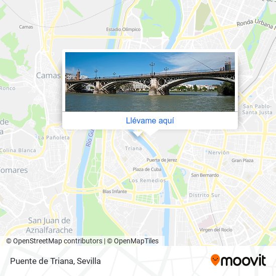 Mapa Puente de Triana