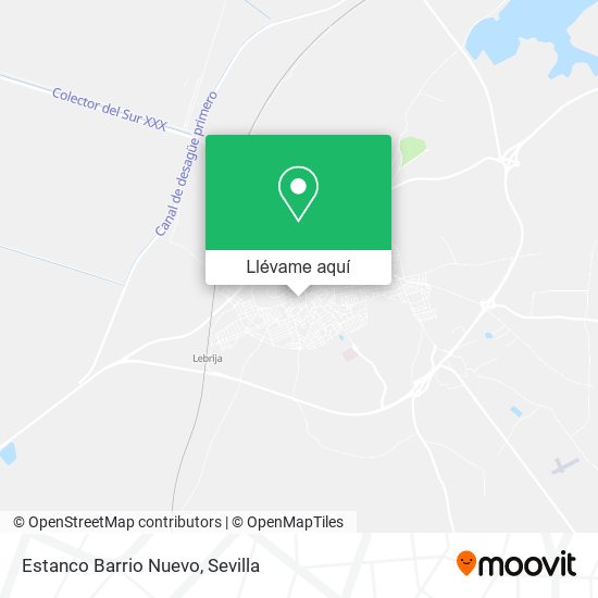 Mapa Estanco Barrio Nuevo