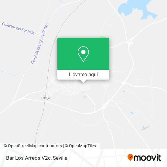 Mapa Bar Los Arreos V2c