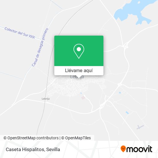Mapa Caseta Hispalitos