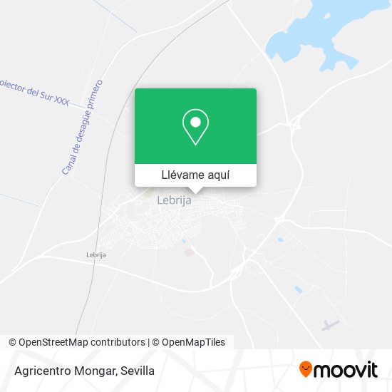 Mapa Agricentro Mongar