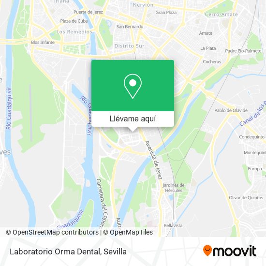 Mapa Laboratorio Orma Dental