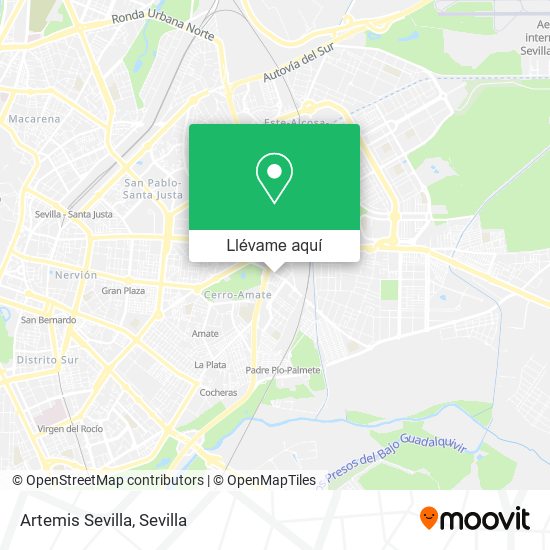 Mapa Artemis Sevilla