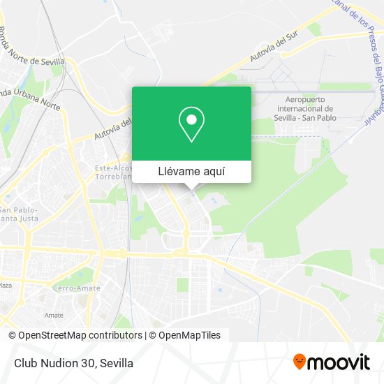 Mapa Club Nudion 30