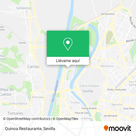 Mapa Quinoa Restaurante