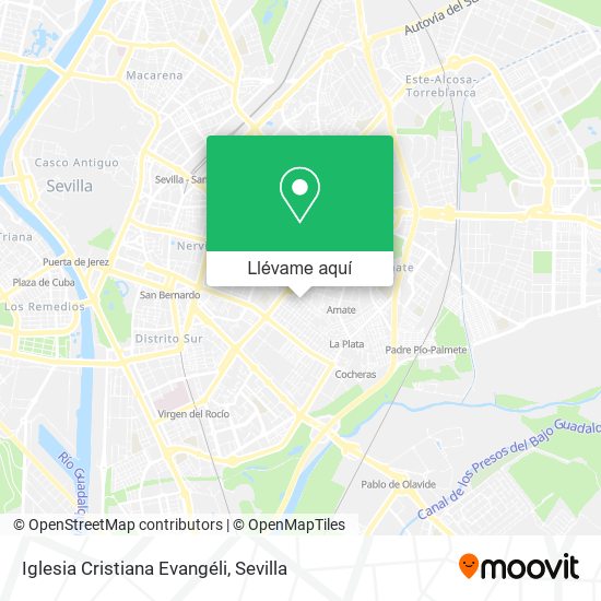 Mapa Iglesia Cristiana Evangéli