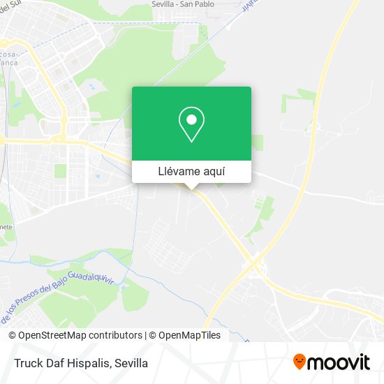 Mapa Truck Daf Hispalis