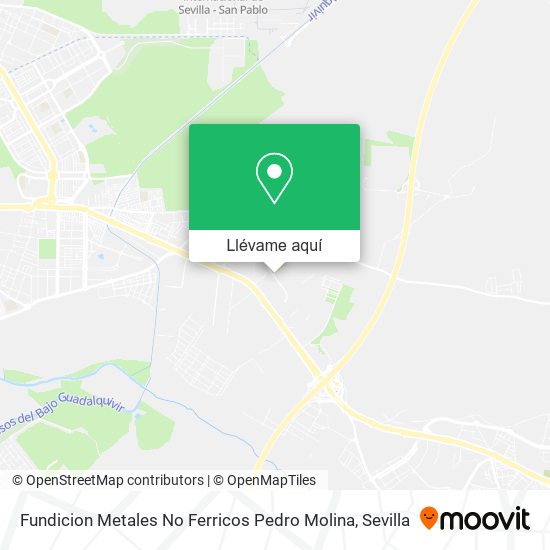 Mapa Fundicion Metales No Ferricos Pedro Molina